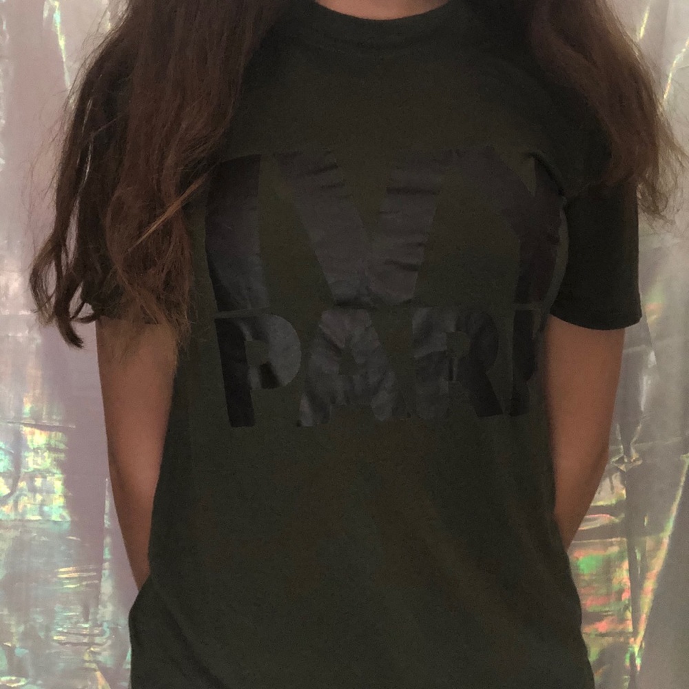 Navy Green Ivy Park Shirt